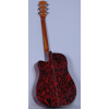 41 inch Red Acoustic Guitar 4103C-N