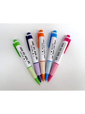 Keyboard pattern ballpoint pen - 5 colors
