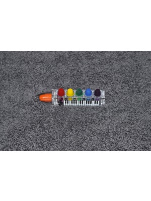 musical shaped crayon